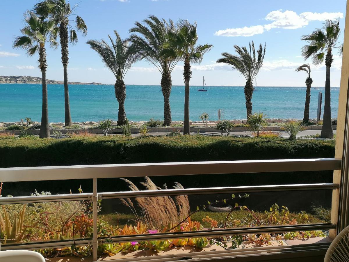 "Le Palmier Dore", Cosy T3 A 3 Minutes A Pied Des Plages, Parking Et Clim Sanary-sur-Mer Exteriér fotografie