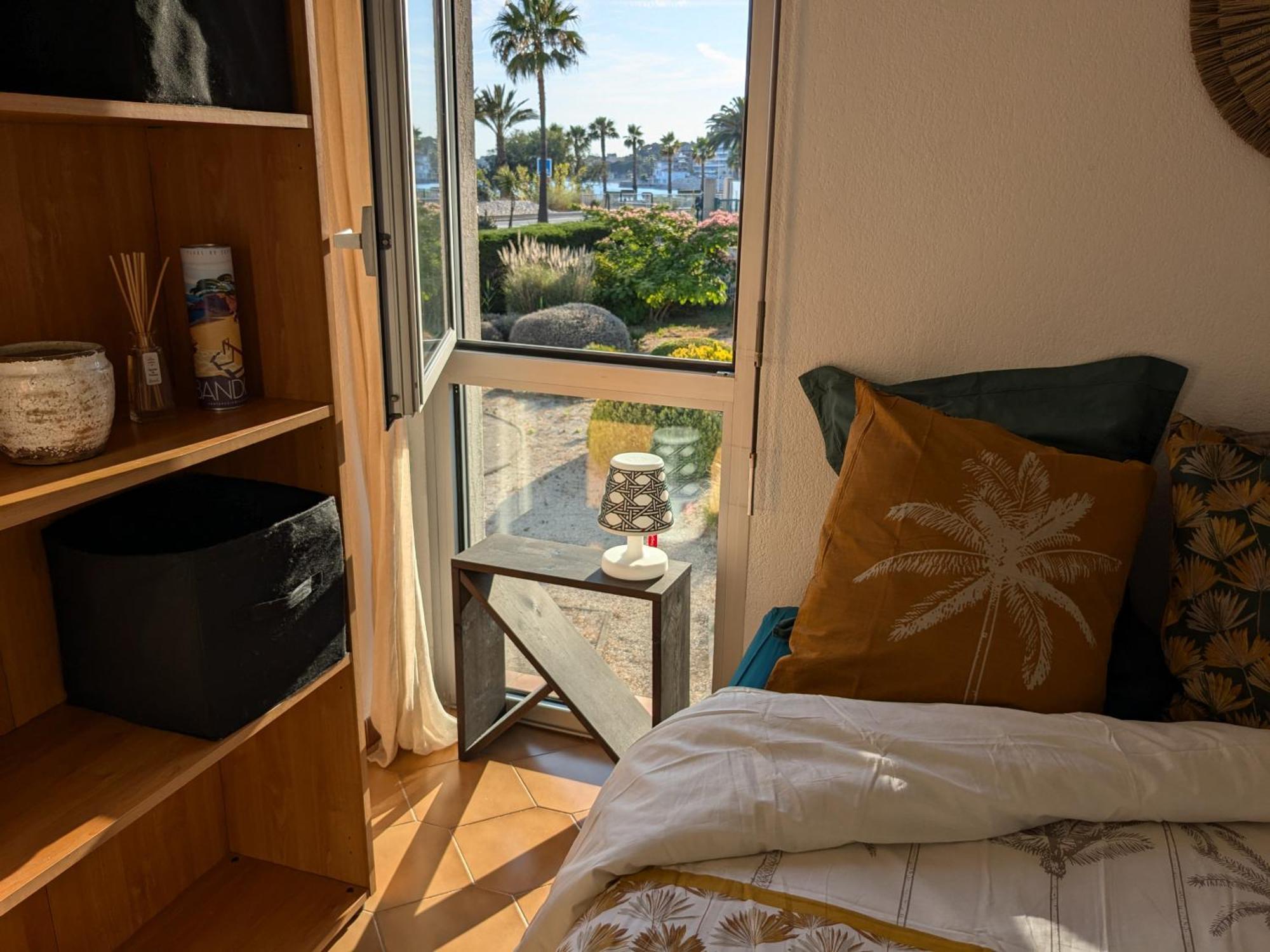 "Le Palmier Dore", Cosy T3 A 3 Minutes A Pied Des Plages, Parking Et Clim Sanary-sur-Mer Exteriér fotografie