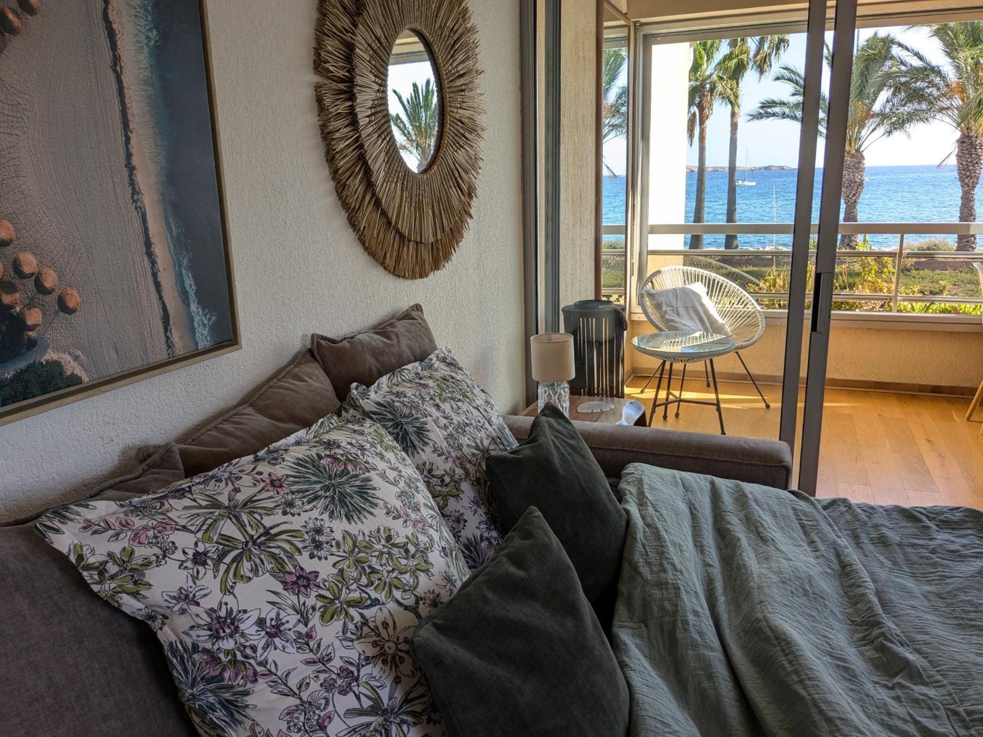 "Le Palmier Dore", Cosy T3 A 3 Minutes A Pied Des Plages, Parking Et Clim Sanary-sur-Mer Exteriér fotografie